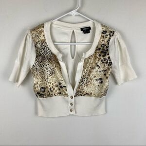 XoXo crop cardigan  